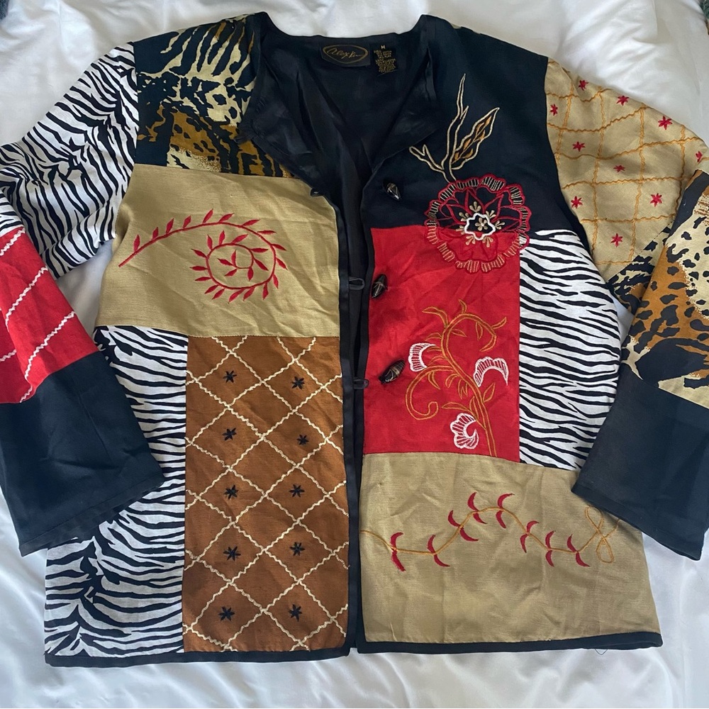 VINTAGE PATCHWORK JACKET - Picture 2 of 8